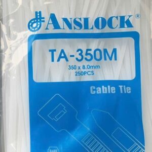 dây rút nhựa TA-350M trắng